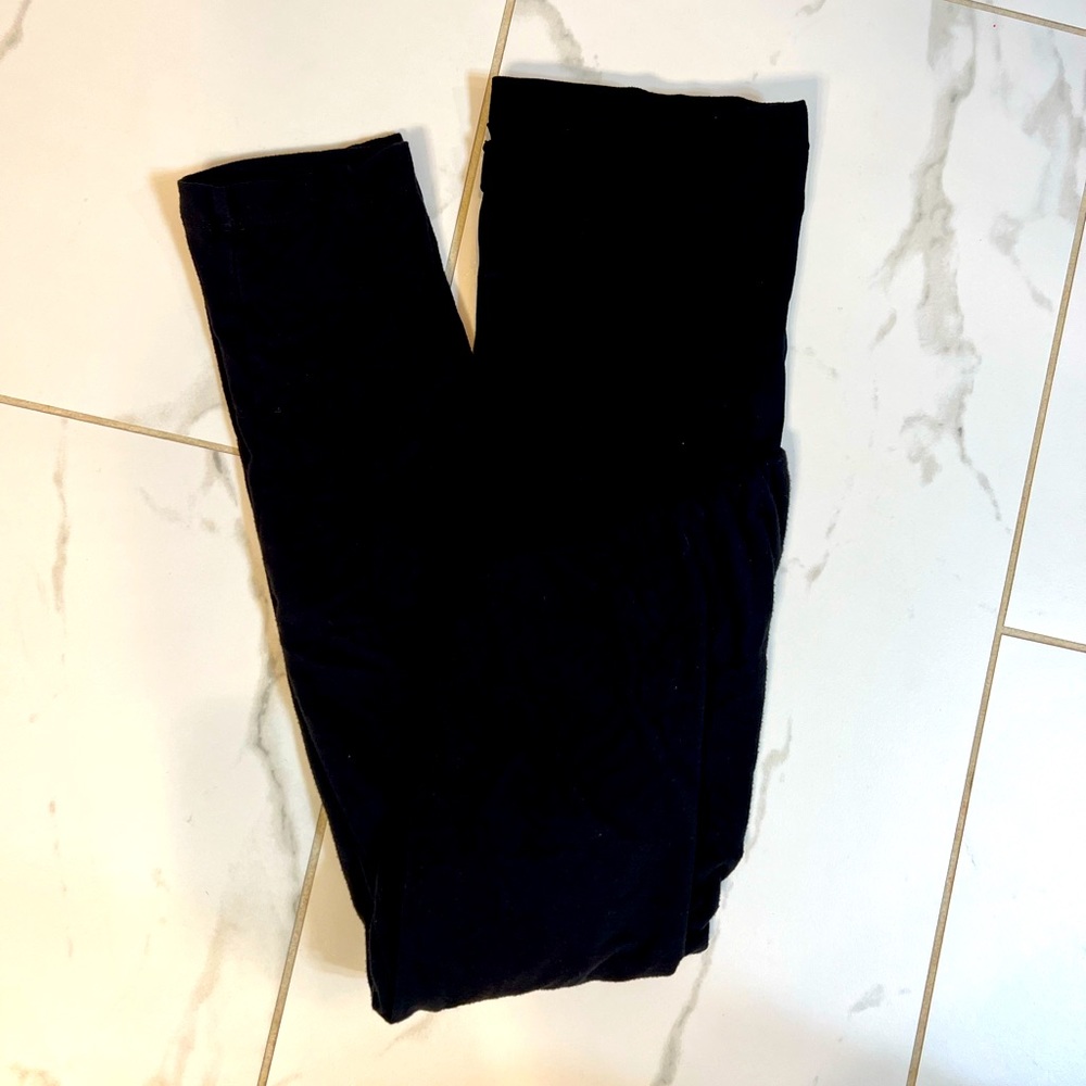 Black Above Ankle Carpi Leggings Small